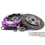 XClutch Stage 1 Clutch Kit with pressure plate, sprung organic disc, release bearing, and alignment tool.