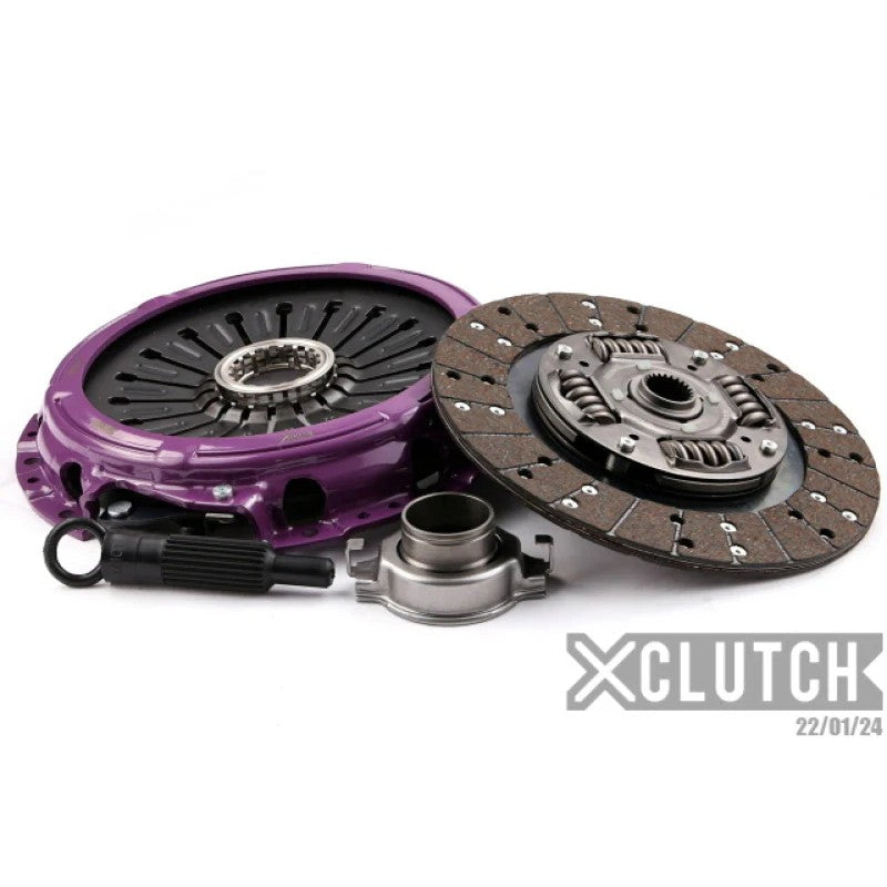 XClutch Stage 1 clutch kit with steel-backed organic disc and heavy-duty pressure plate for Mitsubishi EVO X