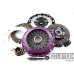 XClutch XKSU23531-2A twin disc sprung organic clutch kit with lightweight flywheel and installation hardware.