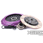 XClutch Stage 2 cushioned ceramic clutch kit with pressure plate, sprung friction disc, bearings, and alignment tool.