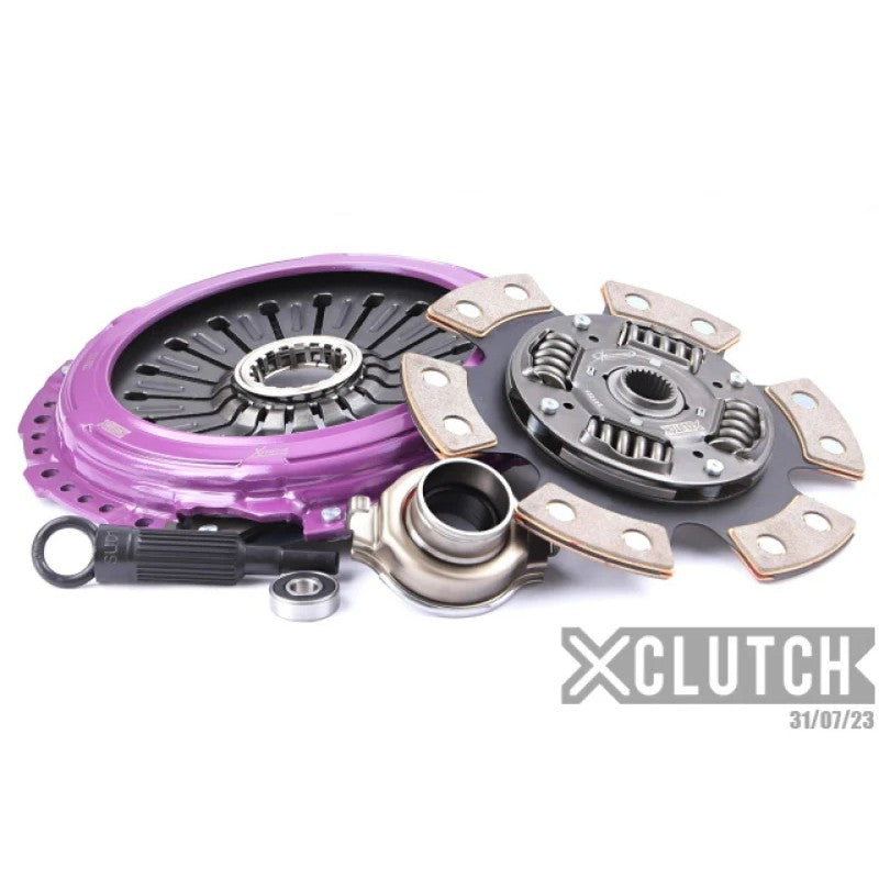 XClutch Stage 2 sprung ceramic clutch disc and heavy duty pressure plate kit with alignment tool for Subaru 2.5L.