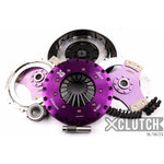 XClutch 9-inch twin solid ceramic clutch kit with flywheel and lightweight alloy hat for Honda Civic Type R