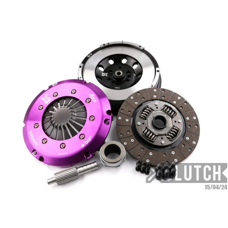 XClutch Stage 1 Sprung Organic Clutch Kit including 6-bolt flywheel, pressure plate, and disc for BMW 3.0L engines