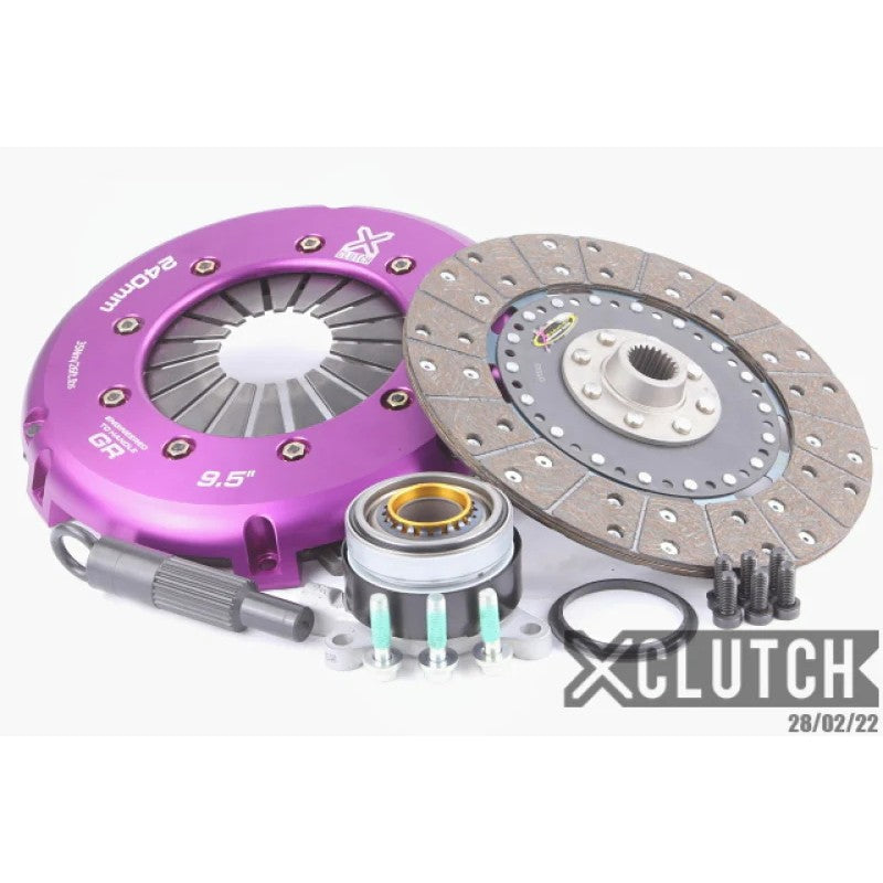 XClutch Stage 1 solid organic clutch kit with heavy duty pressure plate and hydraulic release bearing for Toyota GR Corolla.