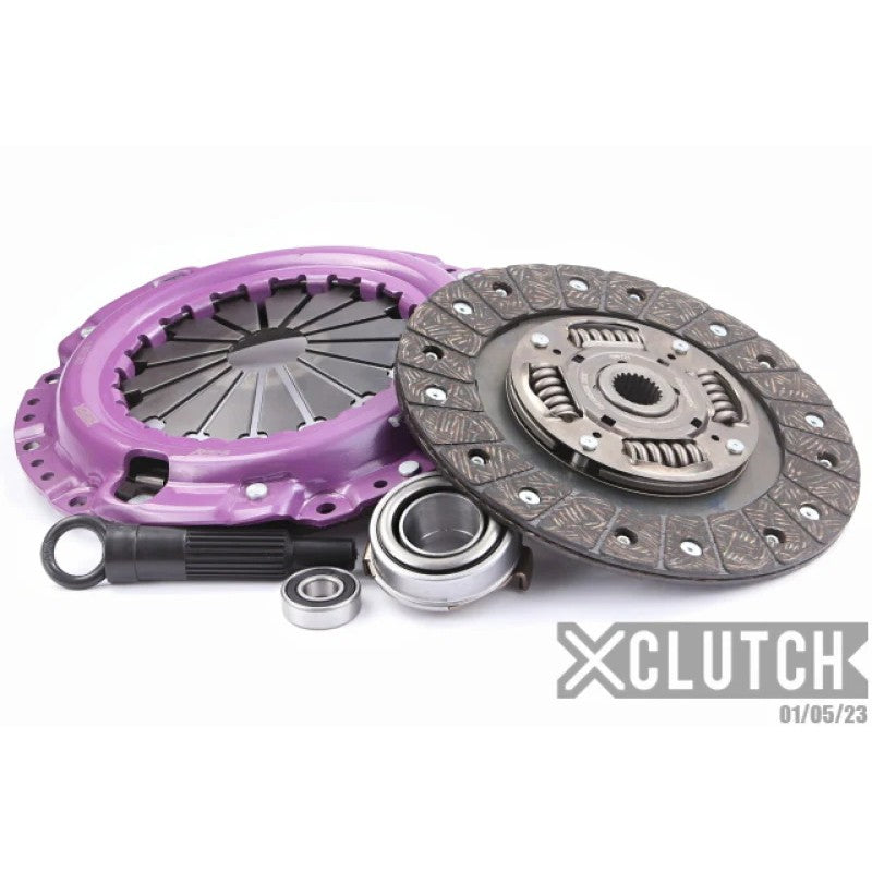XClutch Stage 1 clutch kit with heavy-duty pressure plate, sprung organic disc, release bearing, and alignment tool