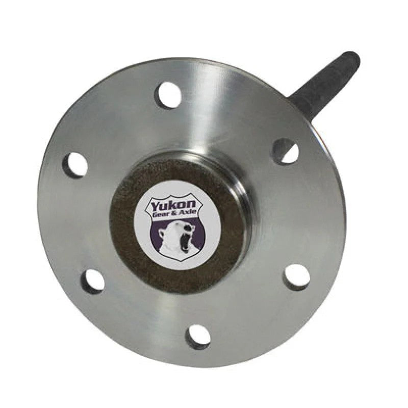 Yukon Gear 30-spline rear axle shaft for GM 8.6 inch differentials with 6-lug wheel bolt pattern.
