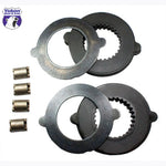 Yukon Gear & Axle Tracloc clutch kit featuring friction plates and shims for Dana 44 and Chrysler 9.25 differentials.