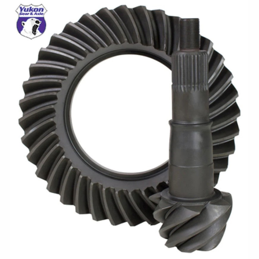 Yukon Gear high performance 4.11 ratio ring and pinion gear set for Ford 8.8 inch reverse rotation differentials