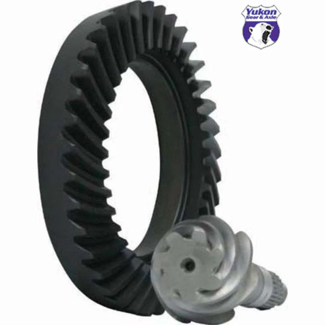 Yukon Gear 4.88 ratio ring and pinion gear set for Toyota 7.5 inch reverse rotation front differentials.