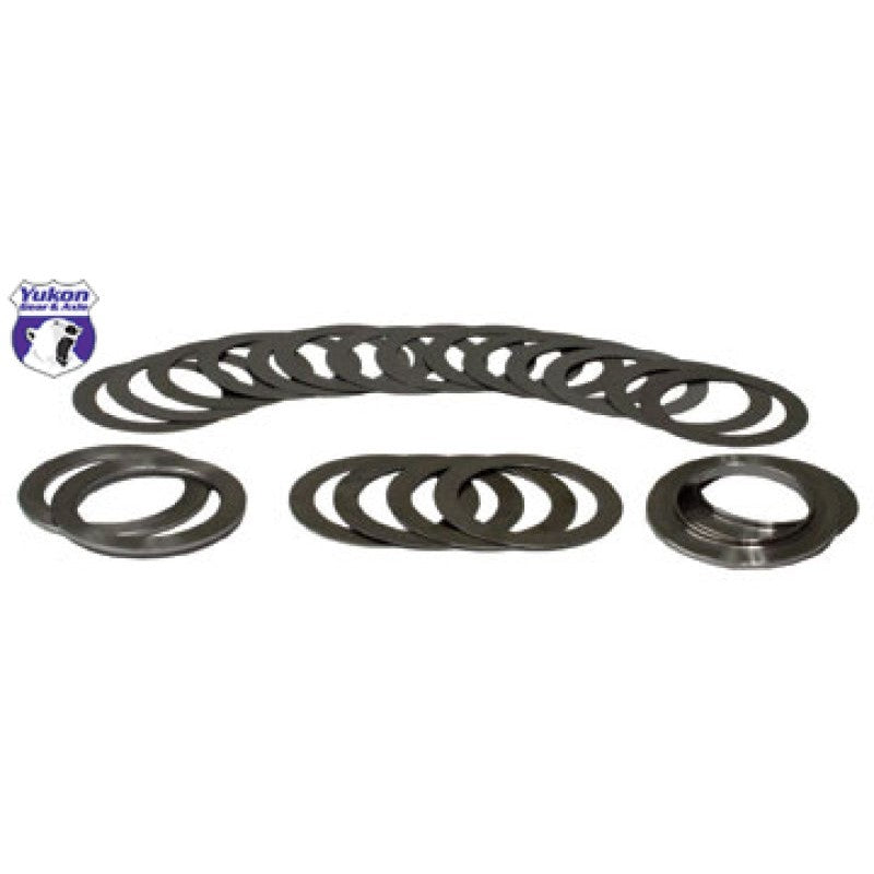Yukon Gear Super Carrier shim kit featuring interlocking precision-machined metal shims for GM 9.5 inch differentials.