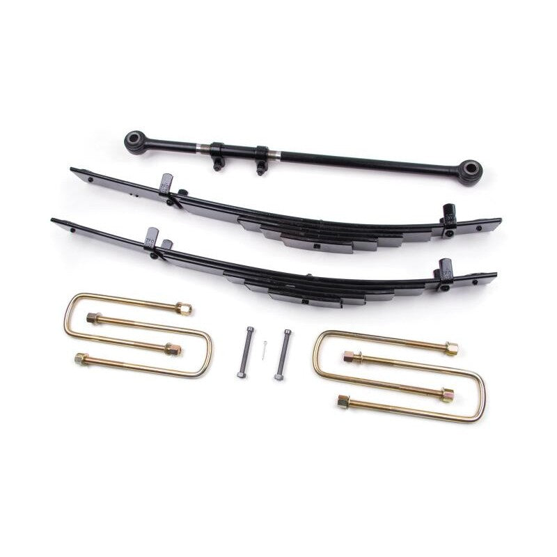 Zone Offroad ZONF4 2.5-inch leveling kit components for 1999-2004 Ford F-250 and F-350 Super Duty