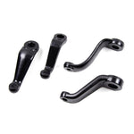 Zone Offroad ZOND8403 black e-coated forged steel 5-inch drop pitman arm for Dodge Ram 2500 and 3500.