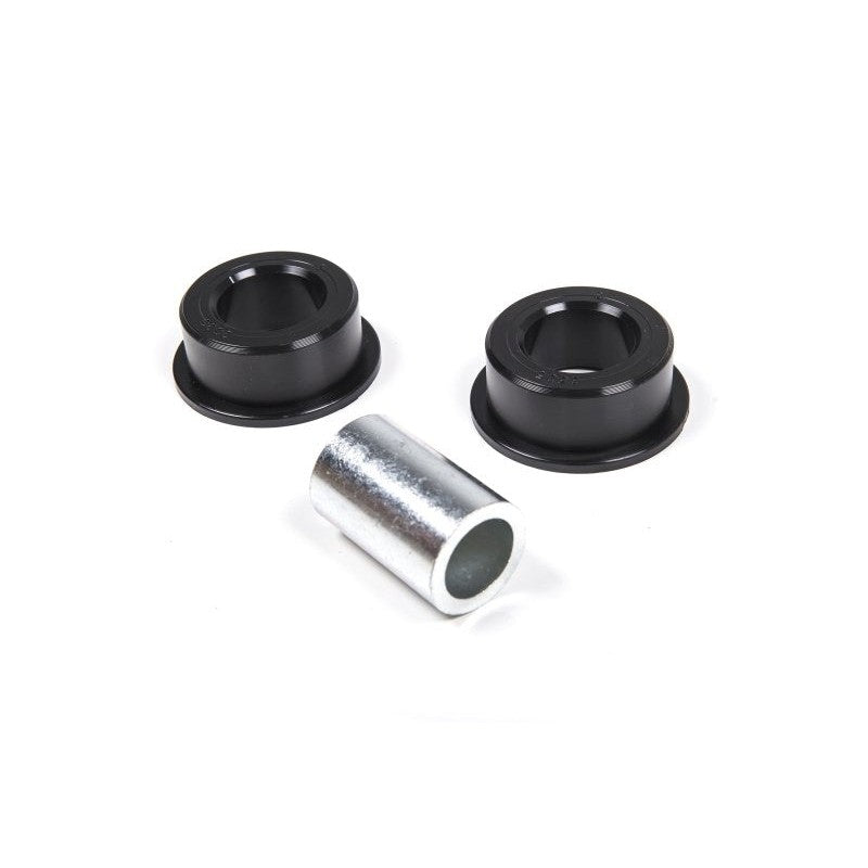 Zone Offroad ZONF7101 track bar bushing kit featuring two polyurethane bushing halves and one central steel sleeve.