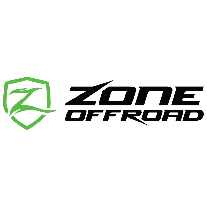 Zone Offroad dual steering stabilizer mounting brackets and hardware for 2005-2023 Ford Super Duty trucks.