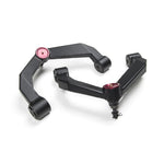 Zone Offroad Adventure Series fully welded boxed steel upper control arms with greaseable ball joints and rubber bushings