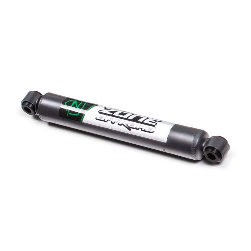Zone Offroad heavy-duty single steering stabilizer cylinder with mounting bracket for 2017-2025 Ford F-250 Super Duty