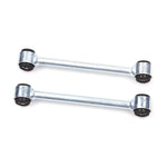 Zinc-plated 5/8 inch solid steel rear sway bar links with black urethane bushings for 1999-2004 Jeep Grand Cherokee WJ.