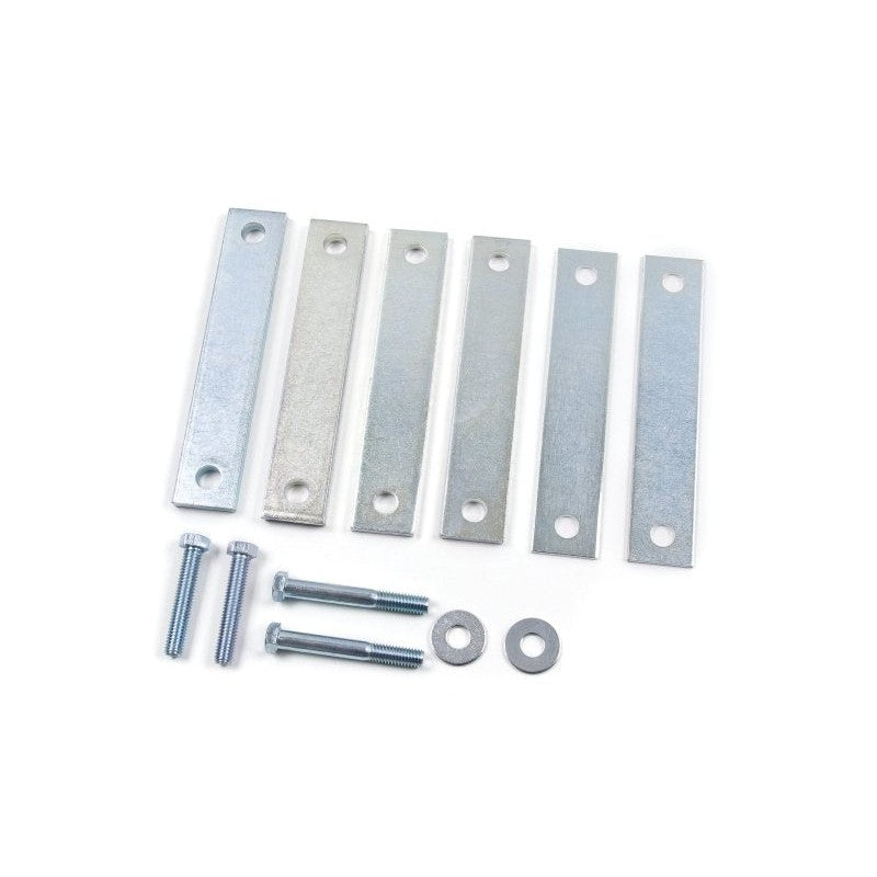 Zone Offroad powder-coated steel carrier bearing drop kit with mounting hardware for Ford F-250 and F-350 Super Duty.