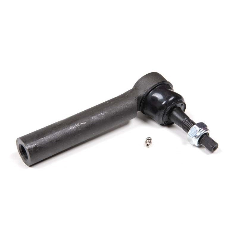Zone Offroad replacement tie rod end with threaded shaft and castle nut for 4-6 inch lift kits.